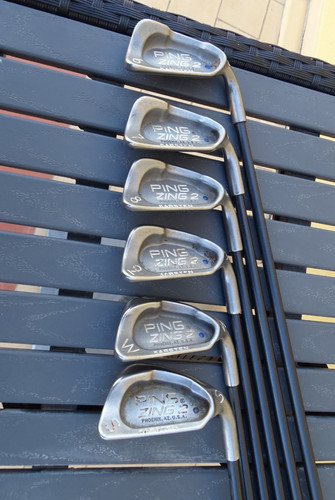 Ladies ping zing2 irons sw - 6,