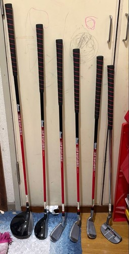Golf club set piece red - set, 6